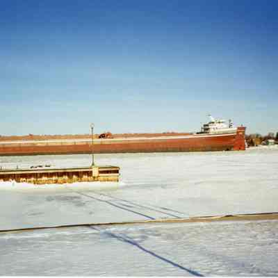 Edward L. Ryerson and James R. Barker at Bay Shipbuilding 2004