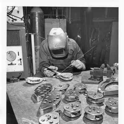 Palmer Johnson hardware being constructed