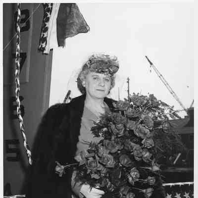 Woman at christening of YW-124