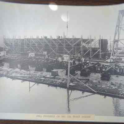 Badger progress photo April 9, 1951