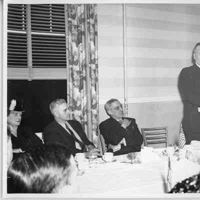 Luncheon for christening of the Ben Froemming with Leathem D. Smith