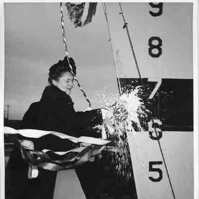 Mrs. Victor Reynolds christening of PF-67
