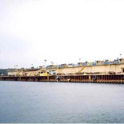 Hannah 5101 in drydock at Bay Shipbuilding 2007