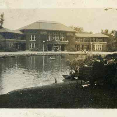 Lincoln Park Lagoon Chicago 1916