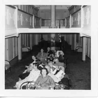 SS North American grand salon June 1956