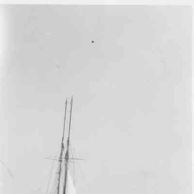 Two masted sailboat underway