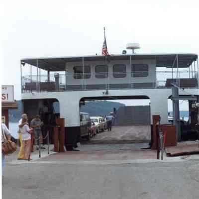 Robert Noble docked at Gills Rock 1981