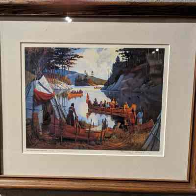 ''The Canoe Builders of Saganaga" "The Canoe Builders of Saganaga"