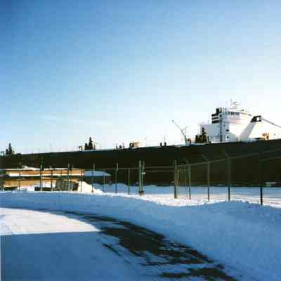 Stewart J. Cort and H. Lee White at Bay Shipbuilding 1994