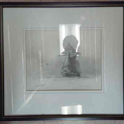 Outward Bound Framed Drawing