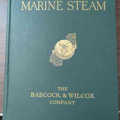 Marine steam reference book