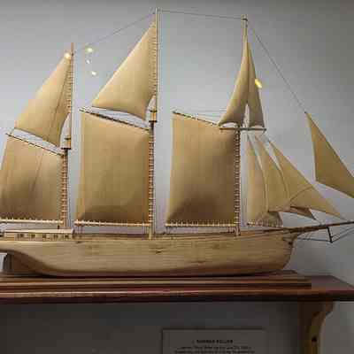 J.I. Case Schooner Model