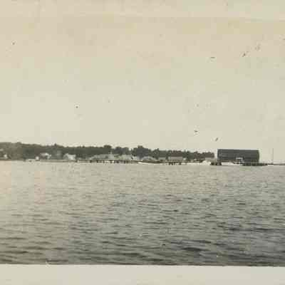 Boats docked at Fish Creek