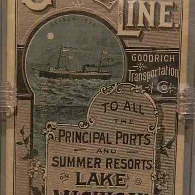 Goodrich 1890 season Timetable