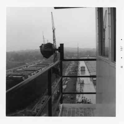 Belle River open house and Lewis Wilson Foy at Bay Shipbuilding 1977