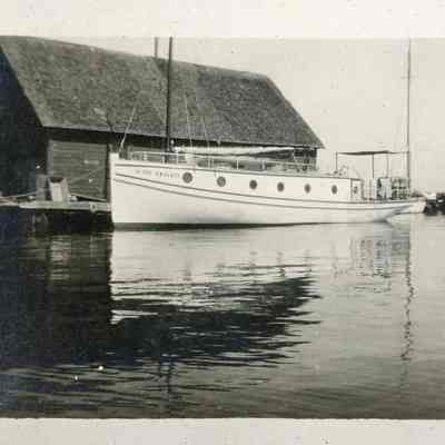 Oweenee docked at Fish Creek