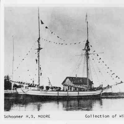 H.D. Moore docked