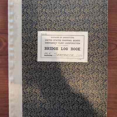 Seaforth ship's log 1929
