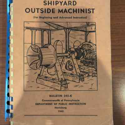 Shipyard Outside Machinist 1942