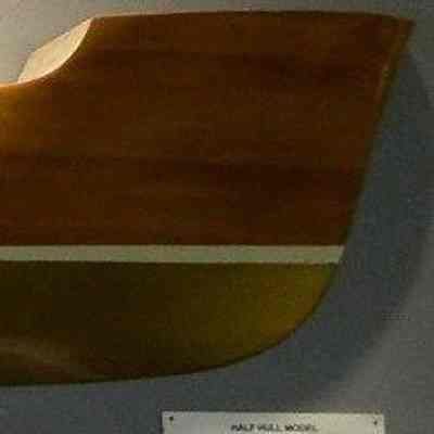 Sirius Star Half Hull Model