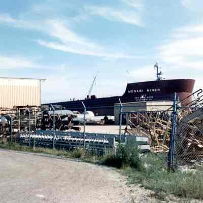 Mesabi Miner at Bay Shipbuilding 1992
