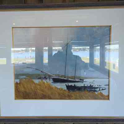 Lucia Simpson Framed Painting