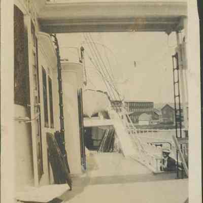 Deck of the Georgia