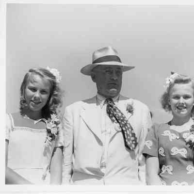 Sue Smith, L.D. Smith, Patsy Smith, Alva Smith at christening of PC-501
