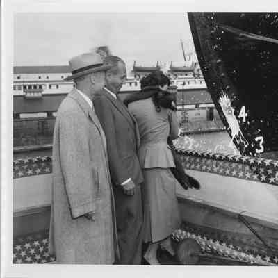 Christening of Badger September 6, 1952