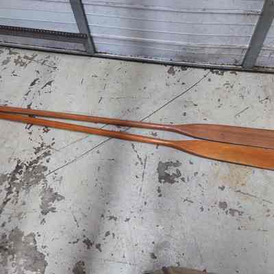 Two Varnished Oars