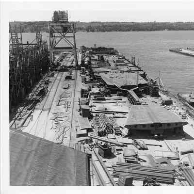 Badger under construction at Christy Corp June 1, 1951