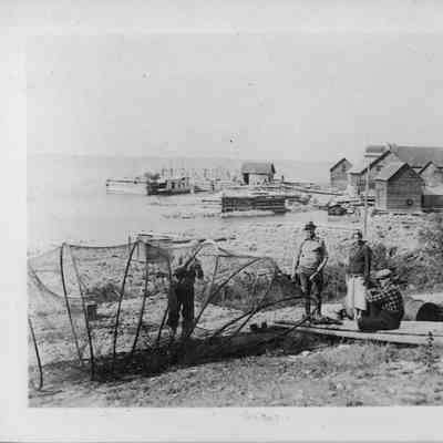 Nets at Weborg's Gills Rock, WI