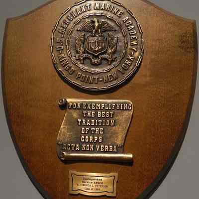 US Merchant Marine Academy Plaque