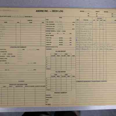 John Purves Ship Log
