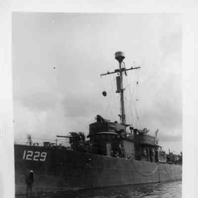 PC-1229 in Solomon Islands 1944
