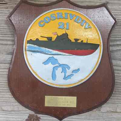 Navy Mine Warfare Plaque