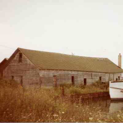 Fishing tug Hope tied up Fall of 1982