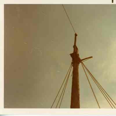 Mast of the Alvin Clark