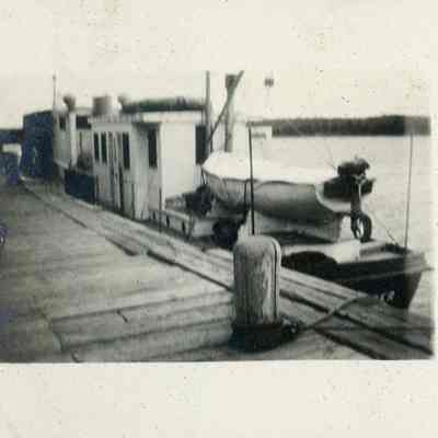 Bucaneer docked at Fish Creek 1923