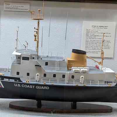 USCGC Mobile Bay Ship Model