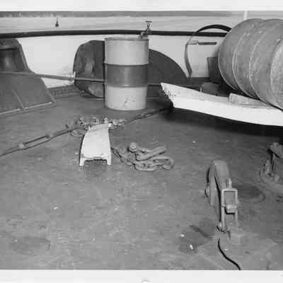 Deck of Christy Corp vessel January 15, 1958