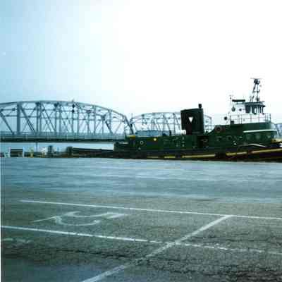 Tug Jimmy L. docked in Sturgeon Bay 1995