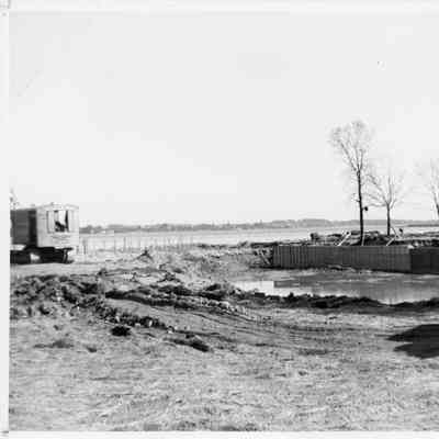 Baudhuin Yacht Harbor Basin Bulkhead Construction 1944