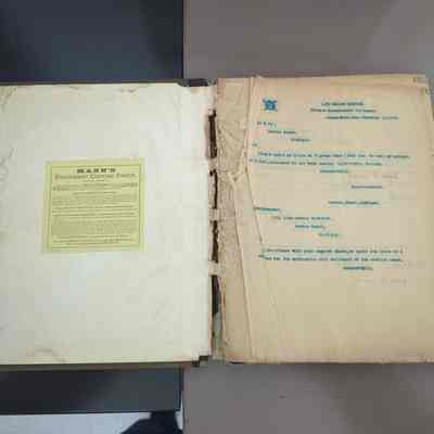 Harbor Bay United States Life Saving Service correspondence 1902-1903
