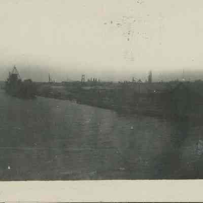 Unidentified boat at Sturgeon Bay docks