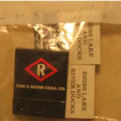 C. Reiss Coal Company Matchbook