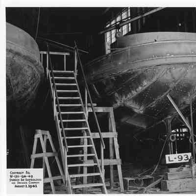 L-93 progress photo August 1, 1941