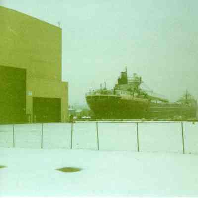 Cason J. Calloway docked at Bay Shipbuilding 1998