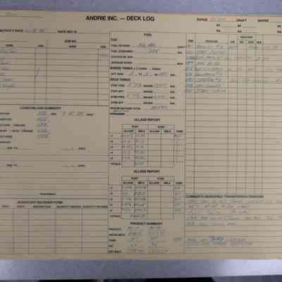 John Purves Ship Log