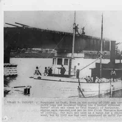 Frank D. Phelps dockside
